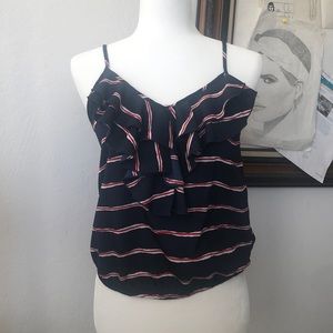 Ali & Kris tank with ruffle.